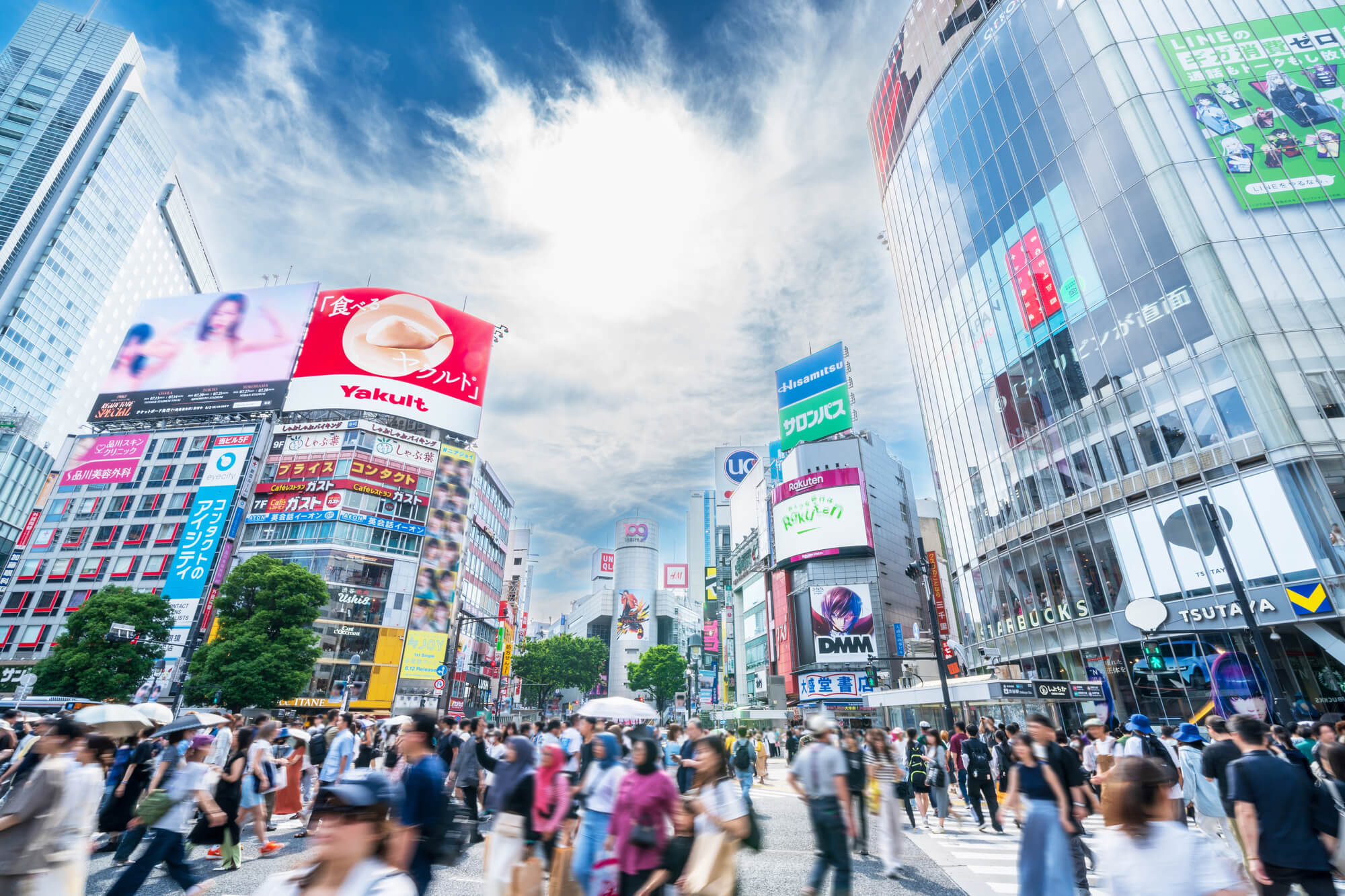 渋谷スクランブル交差点